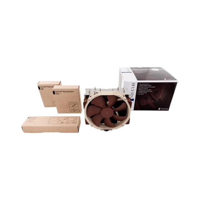 Noctua - NH-U14S sistema de refrigeración para ordenador Procesador Enfriador 12 cm Marrón, Acero inoxidable