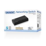 Eminent - EM4442 switch Gigabit Ethernet (10/100/1000) Negro