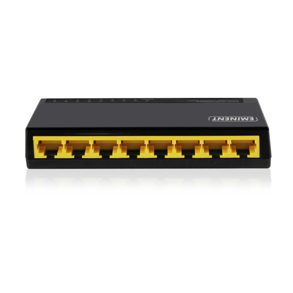 Eminent - EM4442 switch Gigabit Ethernet (10/100/1000) Negro