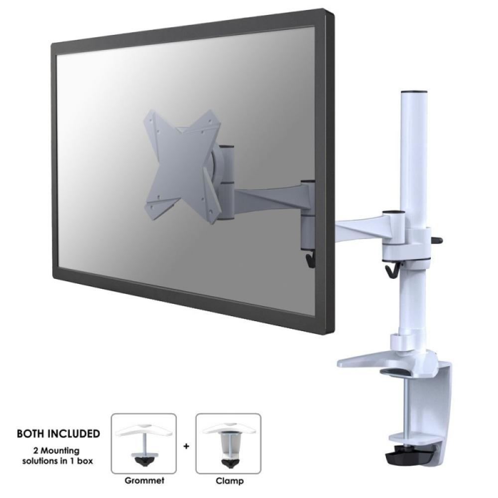 Neomounts - FPMA-D1330WHITE Brazo de monitor 10-30"