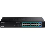 Trendnet - TPE-TG182 switch Gigabit Ethernet (10/100/1000) Energía sobre Ethernet (PoE) 1U Negro