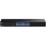 Trendnet - TEG-S17 switch Gigabit Ethernet (10/100/1000) Negro