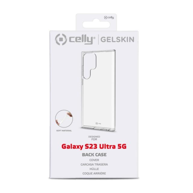 Celly - GELSKIN1033 funda para teléfono móvil 17,3 cm (6.8") Transparente