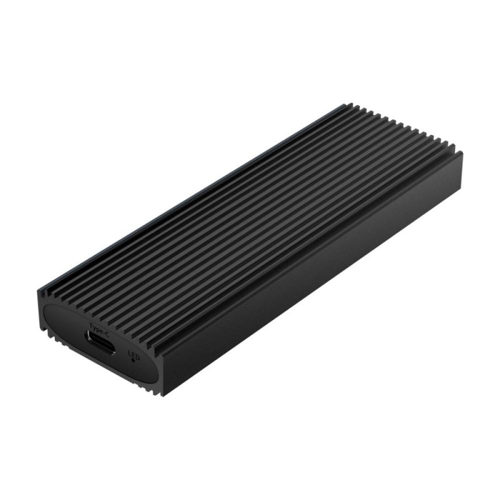 AISENS - Caja Externa M.2 (NGFF) ASM2-022B NVMe A USB3.2 Gen2, Negra
