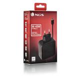 NGS - W-45W TYPEC Negro Interior