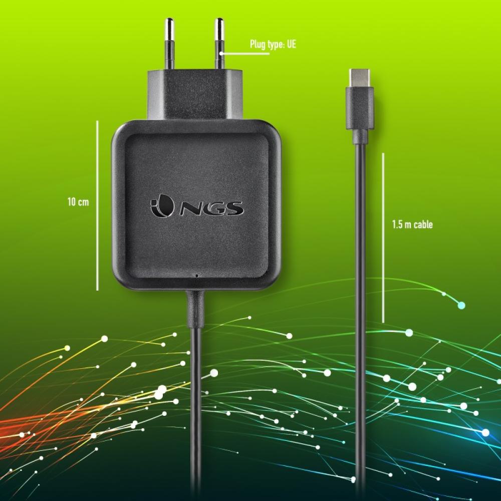 NGS - W-45W TYPEC Negro Interior