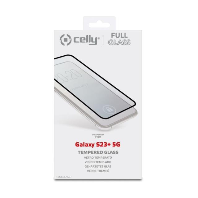 Celly - FULL GLASS Protector de pantalla Samsung 1 pieza(s) - FULLGLASS1034BK