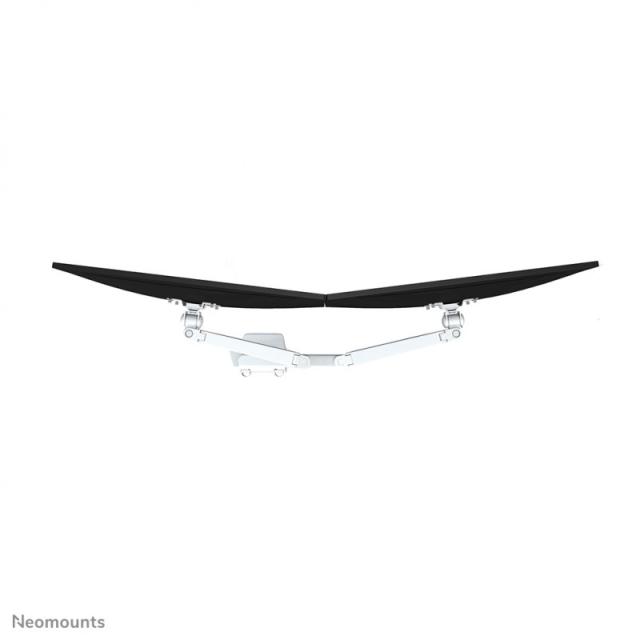 Neomounts - FPMA-D750DWHITE2 Brazo de monitor 10-32" - resorte de gas - Topfix - Tope-a-180°