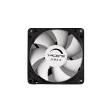 Tacens - 3AURAII8, Ventilador Ordenador 8 cm, Ultrasilencioso, Antipolvo, Negro