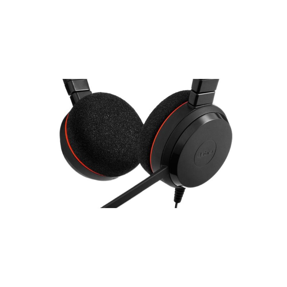 Jabra - Evolve 20 Auriculares Alámbrico Diadema Oficina/Centro de llamadas USB tipo A Negro - 4999-829-209