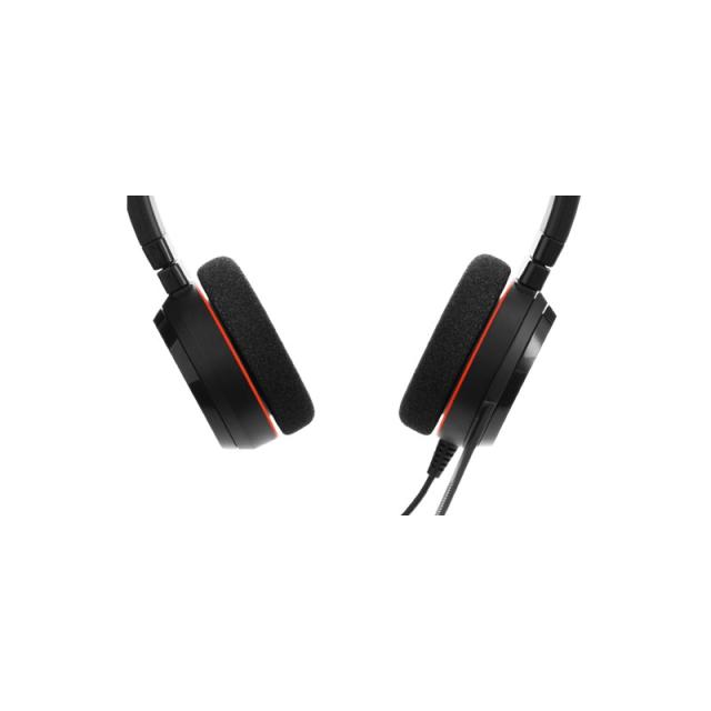 Jabra - Evolve 20 Auriculares Alámbrico Diadema Oficina/Centro de llamadas USB tipo A Negro - 4999-829-209