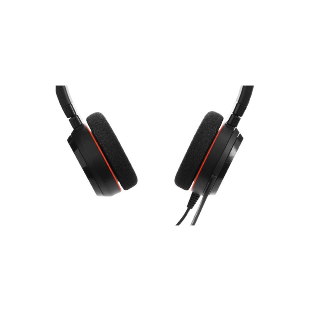 Jabra - Evolve 20 Auriculares Alámbrico Diadema Oficina/Centro de llamadas USB tipo A Negro - 4999-829-209