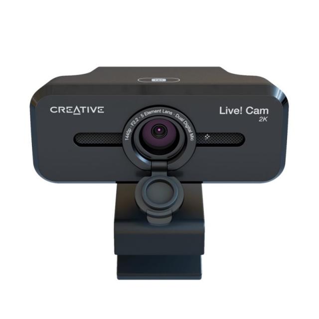 Creative Labs - Creative Live! Cam Sync V3 cámara web 5 MP 2560 x 1440 Pixeles USB 2.0 Negro