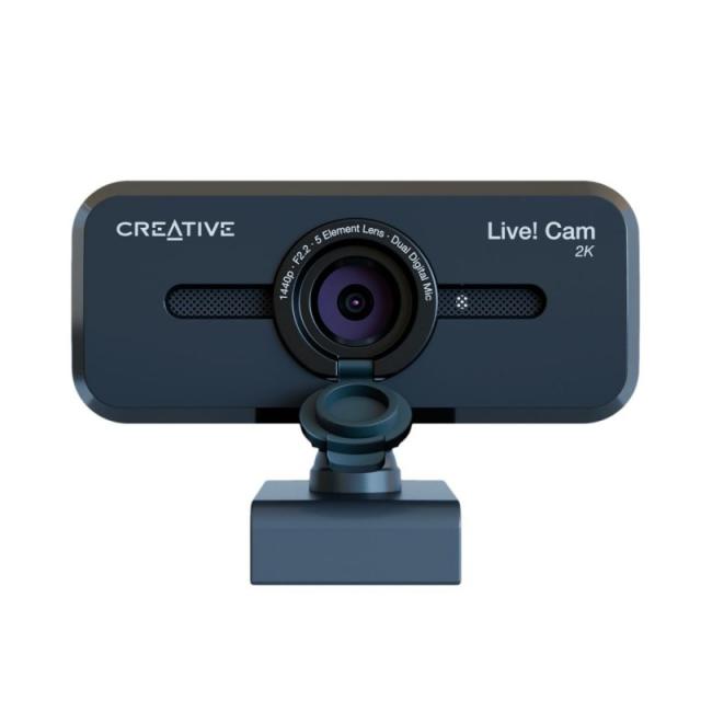 Creative Labs - Creative Live! Cam Sync V3 cámara web 5 MP 2560 x 1440 Pixeles USB 2.0 Negro
