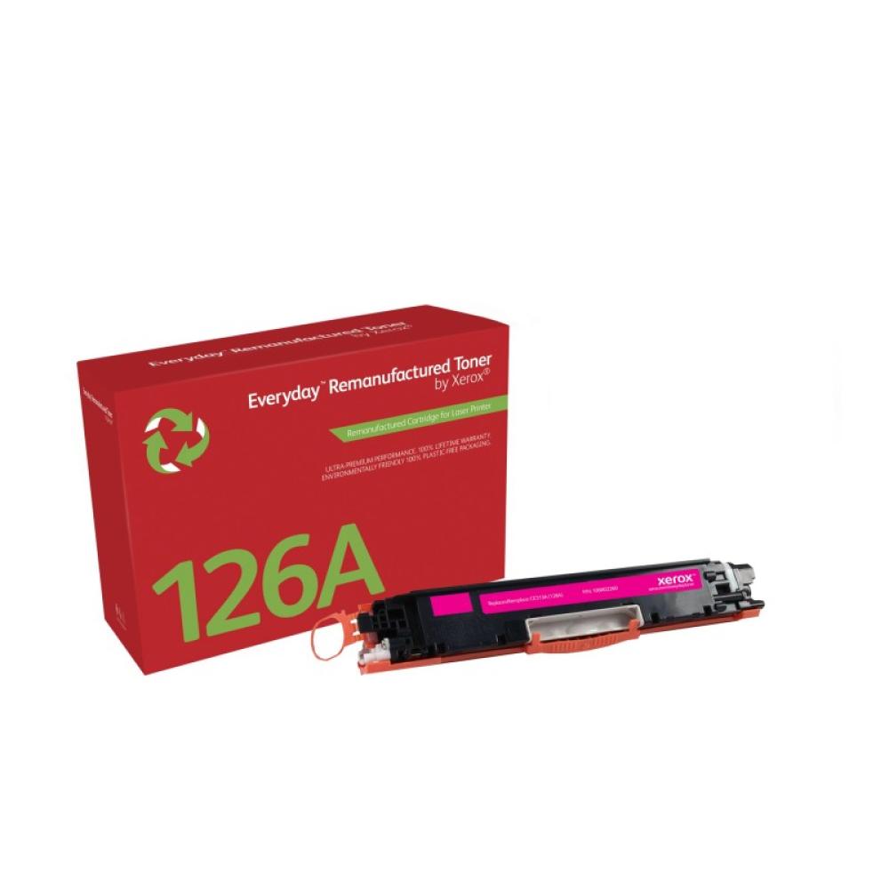 Xerox - Remanufacturado Everyday Tóner Everyday™ Magenta remanufacturado de Xerox es compatible con HP 126A (CE313A), Capacidad