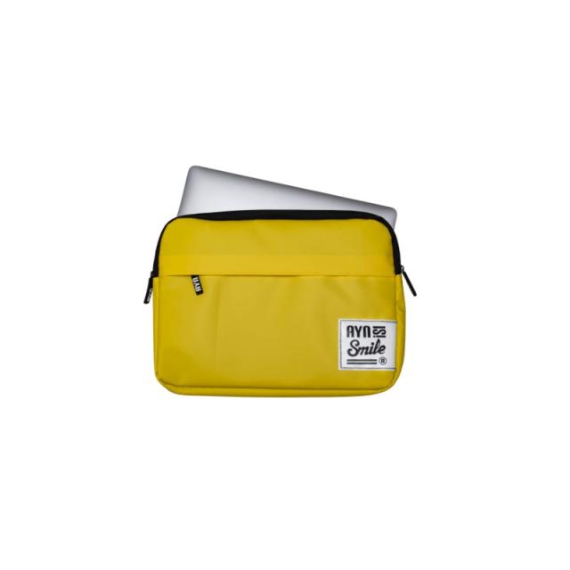 Smile - Funda Sleeve para Portátil de 13 y 14 pulgadas Akira impermeable color Amarillo