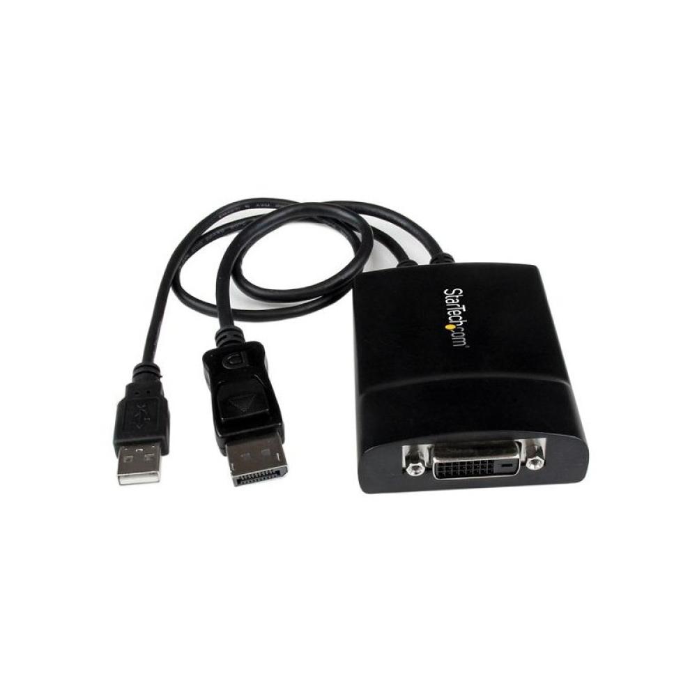 StarTech.com - Adaptador de Vídeo DisplayPort a DVI - Conversor DP++ - Doble Enlace - Activo