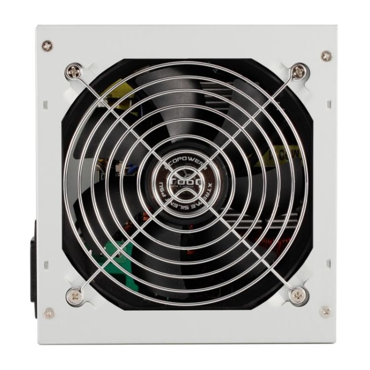 TooQ - TQEP-500S-INT unidad de fuente de alimentación 500 W 24-pin ATX ATX Plata