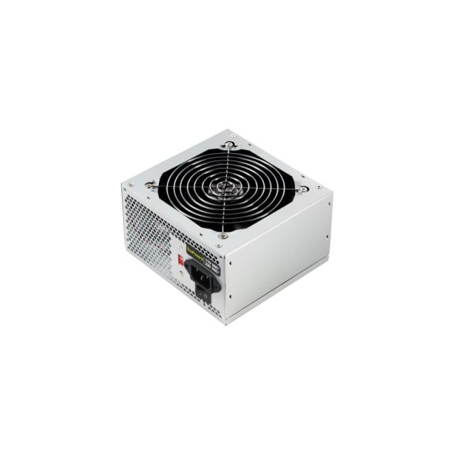 TooQ - TQEP-500S-INT unidad de fuente de alimentación 500 W 24-pin ATX ATX Plata