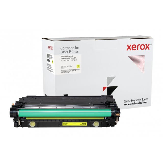 Xerox - Everyday Tóner Everyday™ Amarillo remanufacturado de Xerox es compatible con HP 651A 650A 307A (CE342A/CE272A/CE742A), C