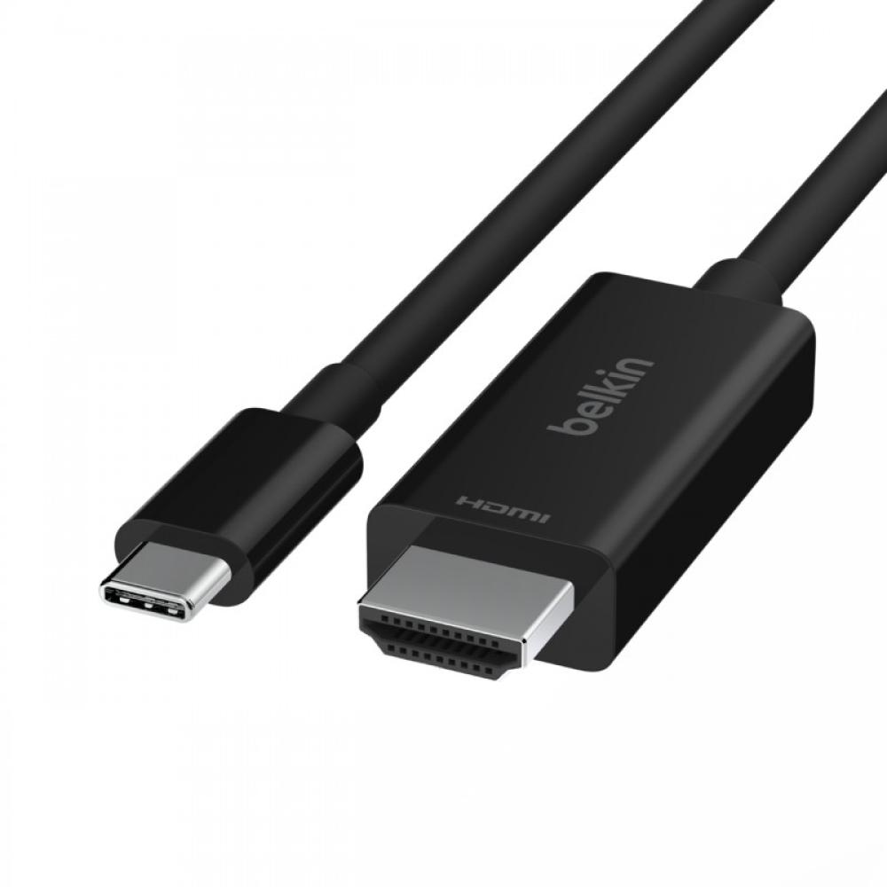 Belkin - AVC012bt2MBK 2 m USB Tipo C HDMI Negro