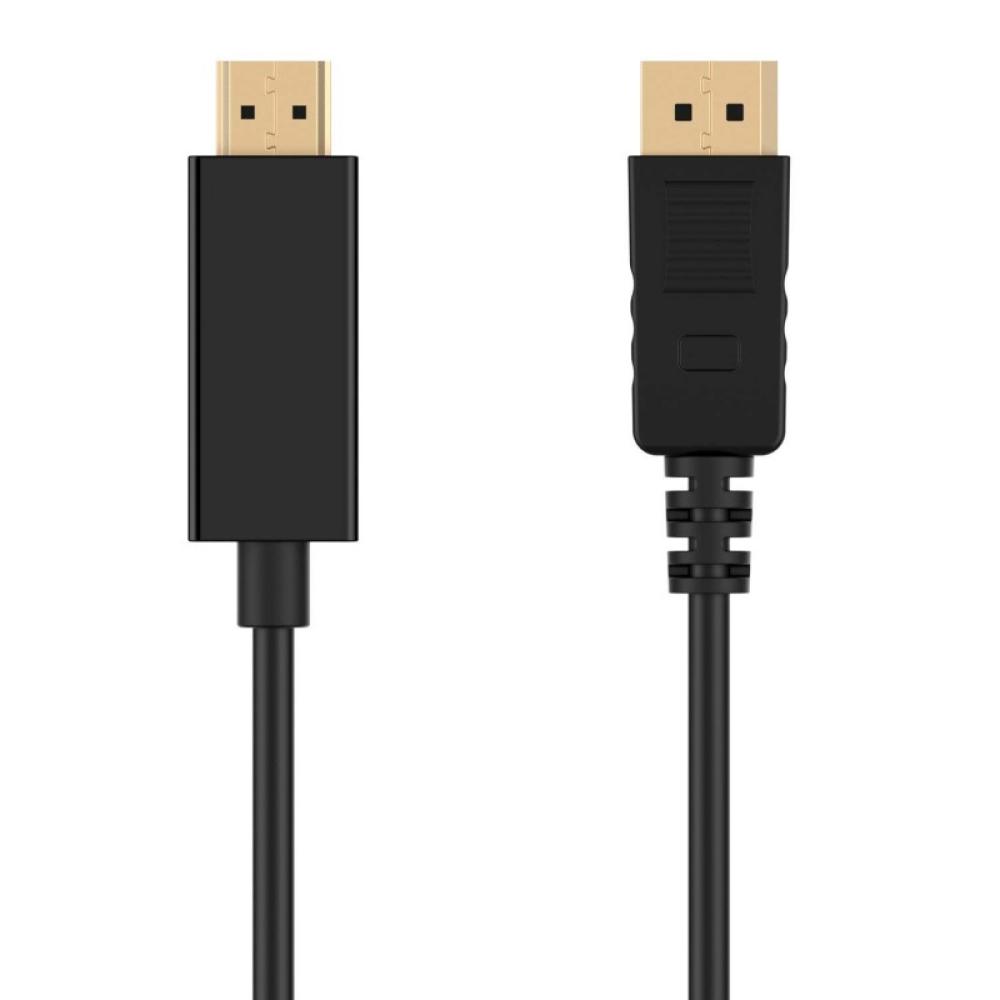 Ewent - EC1431 adaptador de cable de vídeo 1,8 m DisplayPort HDMI tipo A (Estándar) Negro