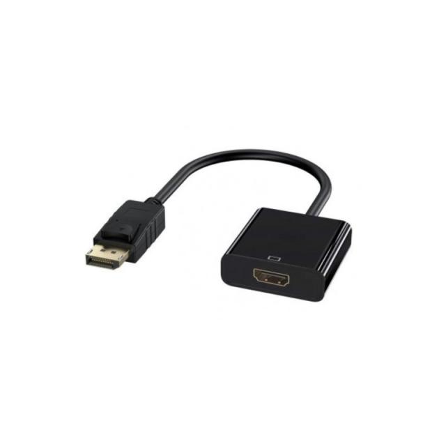 Ewent - EC1455 adaptador de cable de vídeo 0,15 m DisplayPort HDMI Negro