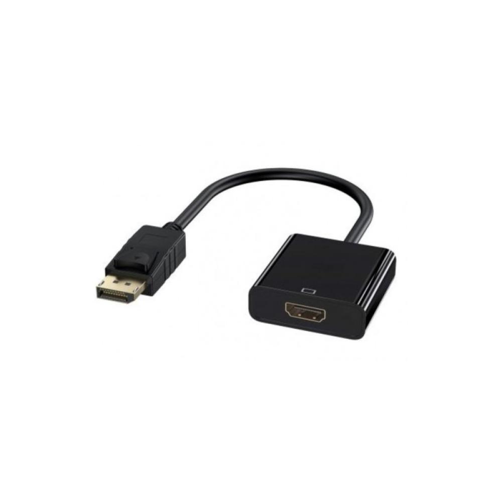 Ewent - EC1455 adaptador de cable de vídeo 0,15 m DisplayPort HDMI Negro