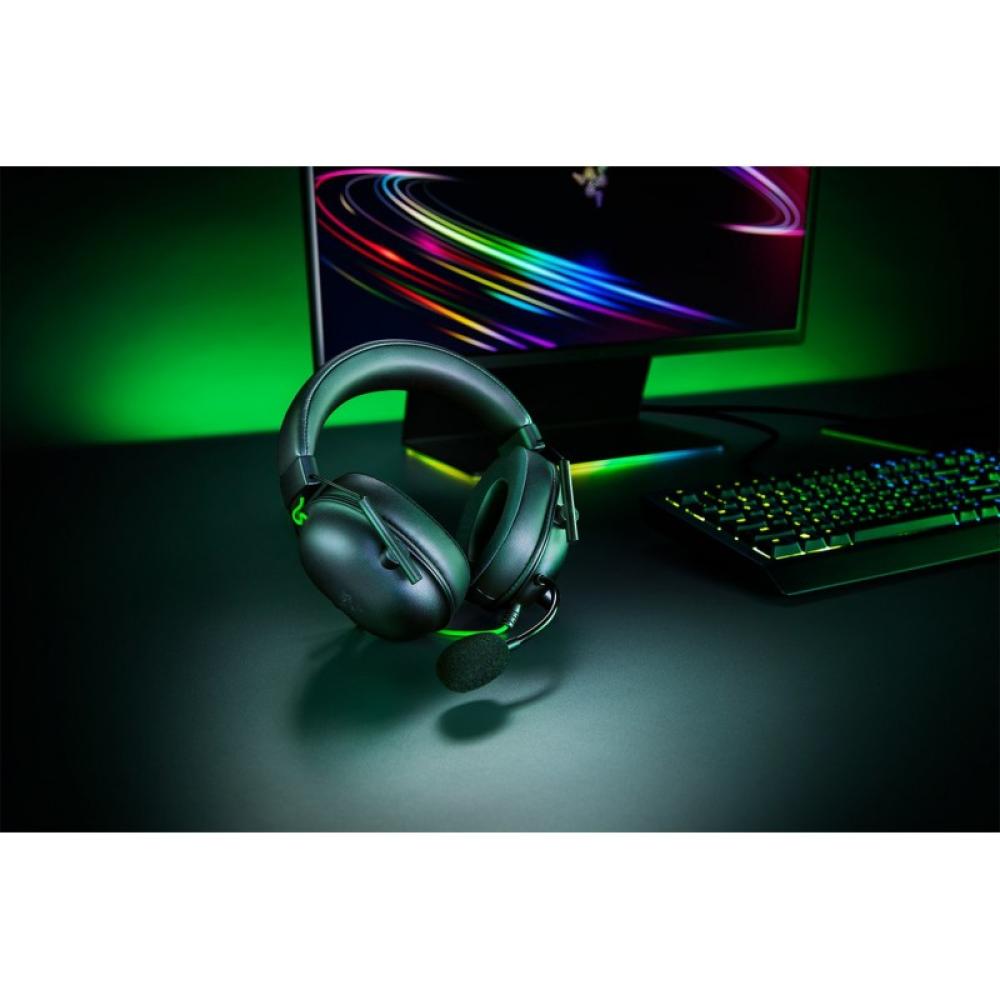 Razer - Blackshark V2 X Auriculares Alámbrico Diadema Juego Negro, Verde - RZ04-03240100-R3M1