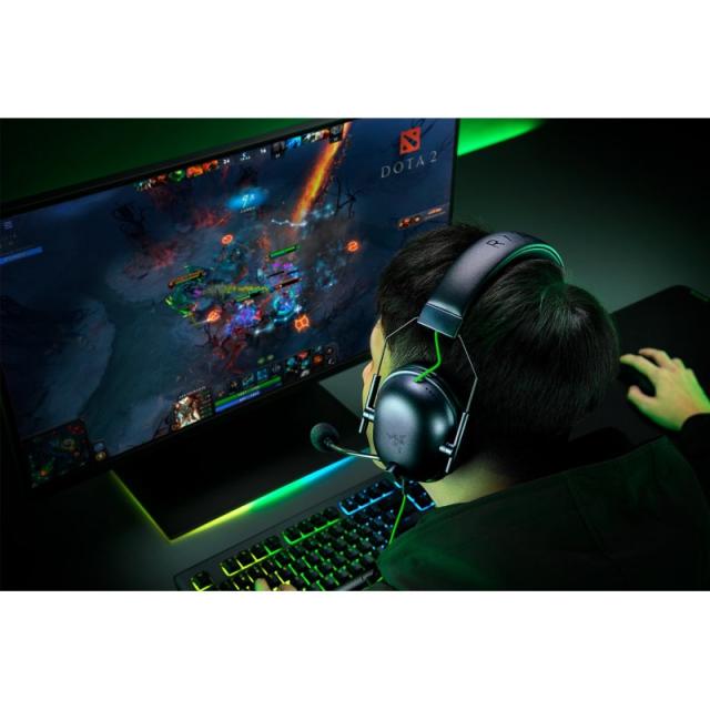 Razer - Blackshark V2 X Auriculares Alámbrico Diadema Juego Negro, Verde - RZ04-03240100-R3M1
