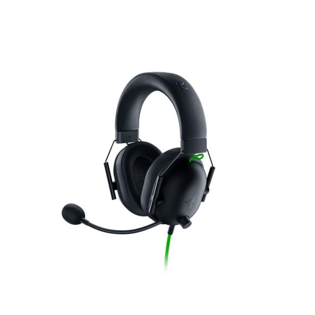 Razer - Blackshark V2 X Auriculares Alámbrico Diadema Juego Negro, Verde - RZ04-03240100-R3M1