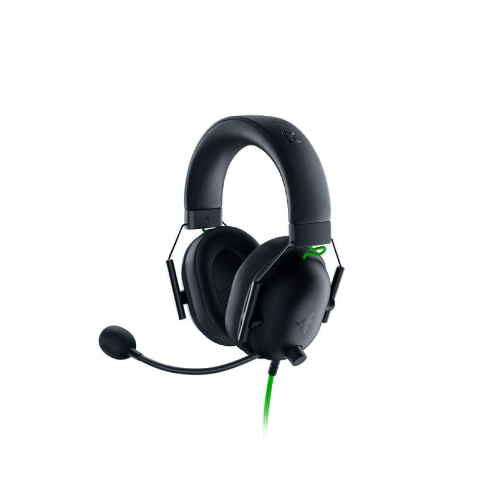 Razer - Blackshark V2 X Auriculares Alámbrico Diadema Juego Negro, Verde - RZ04-03240100-R3M1