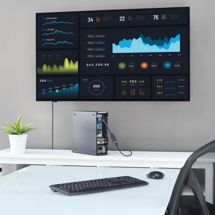 StarTech.com - Adaptador de Vídeo DisplayPort a HDMI - Conversor DP - 1920x1200 - Pasivo - DP2HDMI