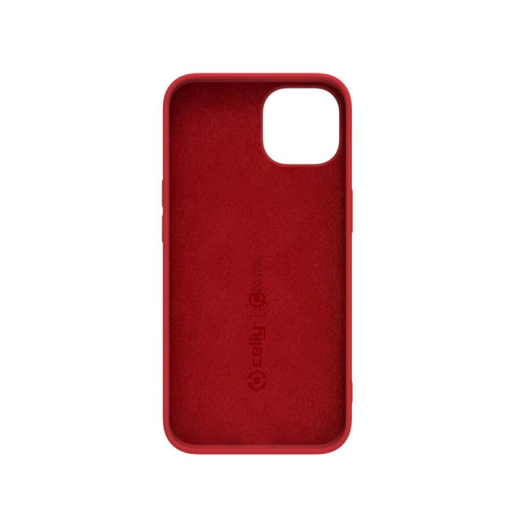Celly - Cromo funda para teléfono móvil 15,5 cm (6.1") Rojo