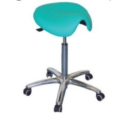 Taburete WORK 16, gas, asiento tapizado tipo ponny