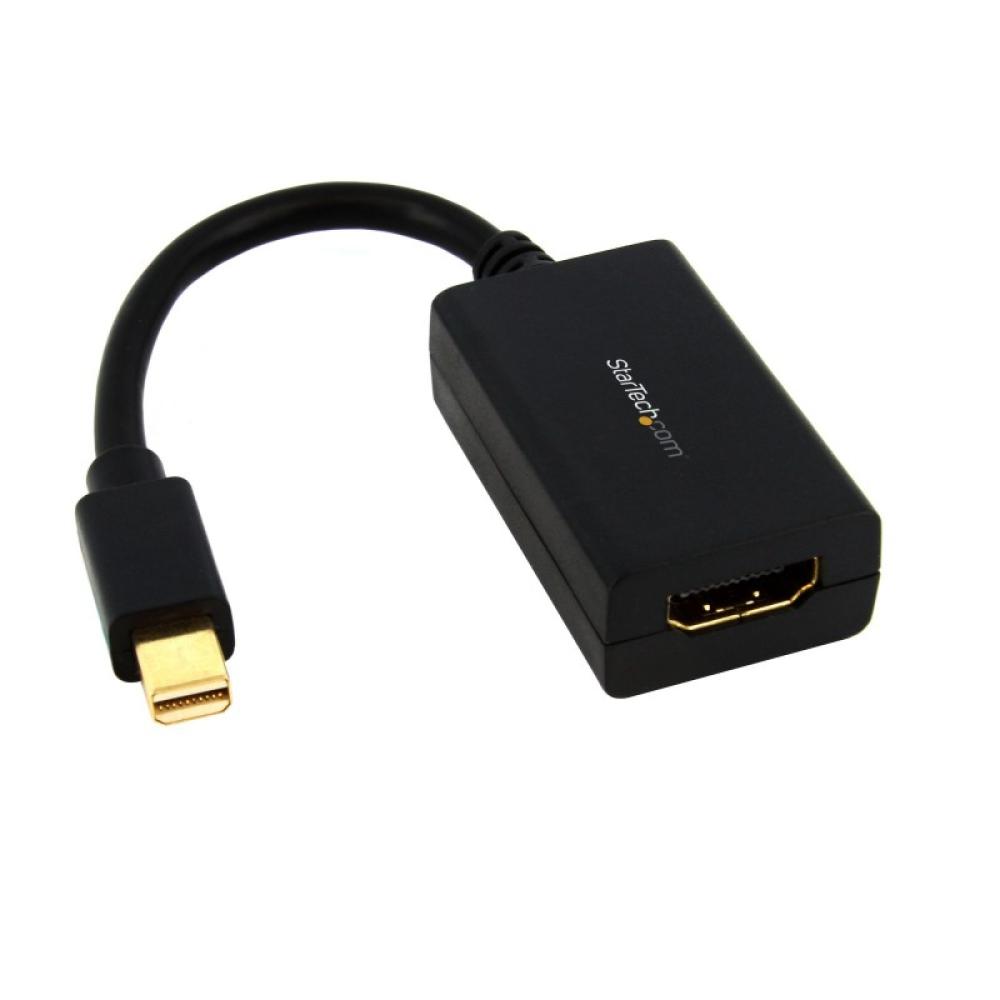 StarTech.com - Adaptador Mini DisplayPort a HDMI - 1080p - Monitor/Pantalla/TV Mini DP a HDMI - Dongle Convertidor de Vídeo Pasi