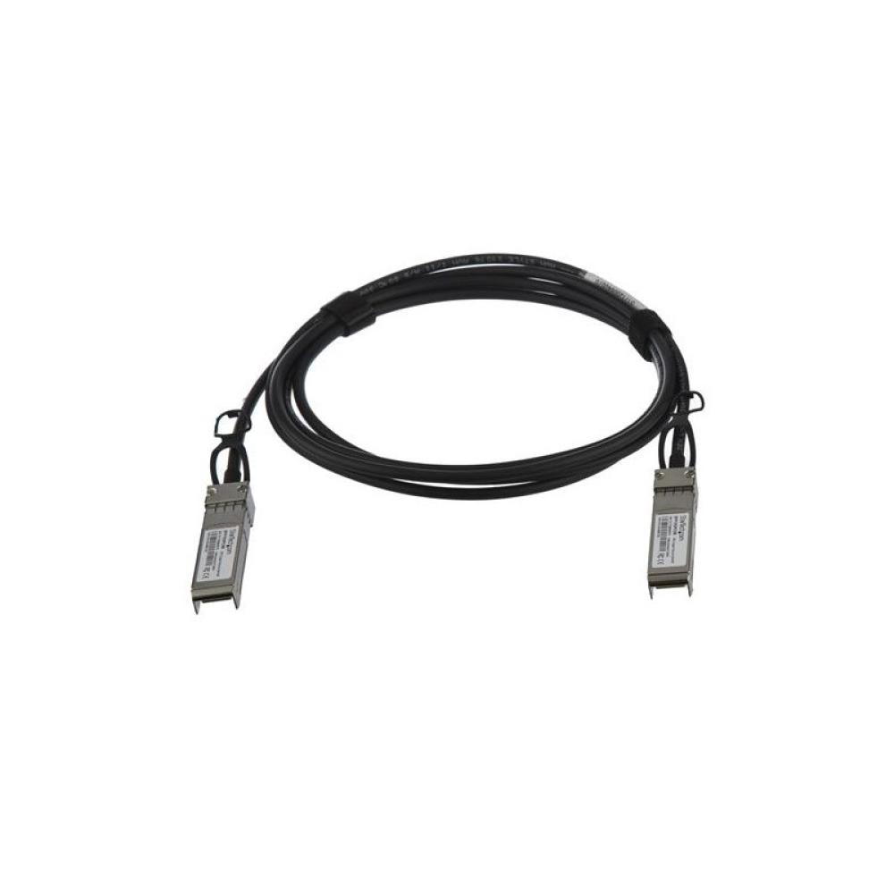 StarTech.com - Cable de 2m Twinax Direct Attach SFP+ a SFP+ - 10G Compatible con MSA sin Codificar - DAC de Cobre SFP+ de 10 GbE