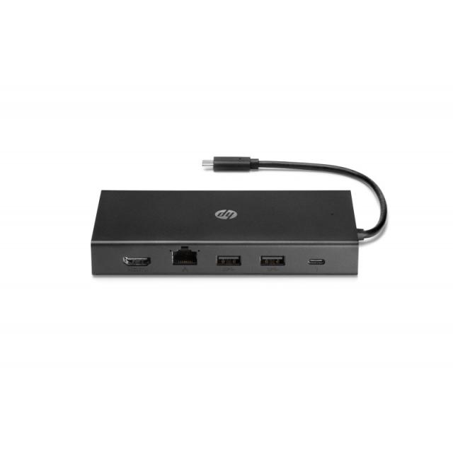 HP - Concentrador multipuerto USB-C de viaje - 1C1Y5AA#ABB