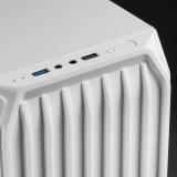 Mars Gaming - MC-S2, Caja PC Compacta Gaming Micro-ATX, 2 Ventiladores FRGB Raibow con Rejilla Frontal, Ventana Lateral - MCS2W