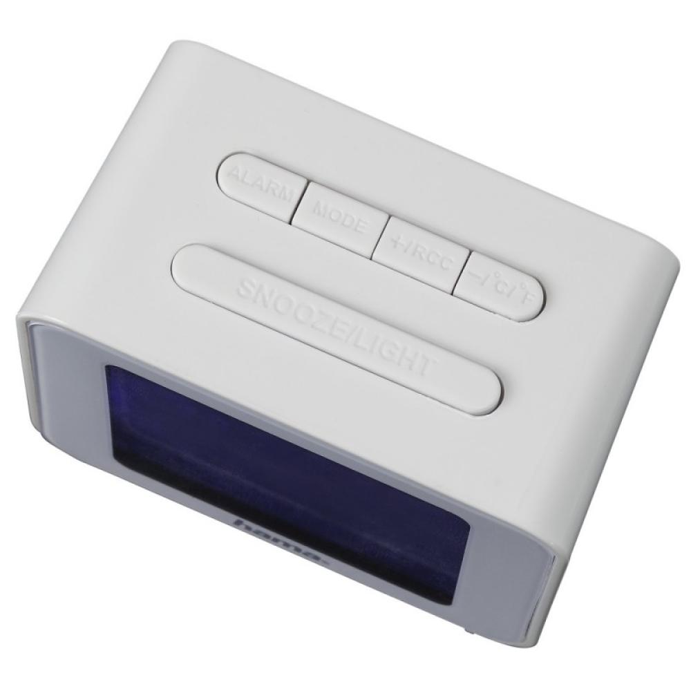 Hama - Cube Reloj despertador digital Blanco