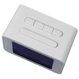 Hama - Cube Reloj despertador digital Blanco