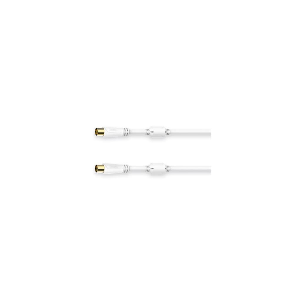 Hama - 00205247 cable coaxial 3 m Blanco