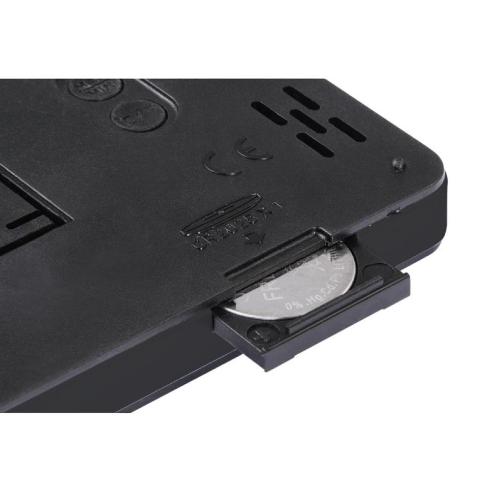 Hama - Termómetro e Higrómetro Digital (Control de humedad y temperatura de interiores, Almacenamiento de datos), Color Negro