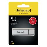 Intenso - Alu Line unidad flash USB 16 GB USB tipo A 2.0 Plata