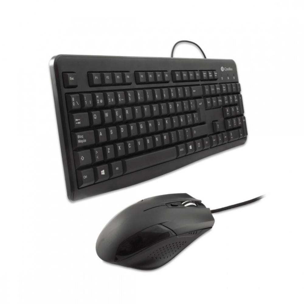CoolBox - KIT TECLADO+RATON USB