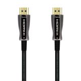 AISENS - Cable HDMI V2.1 AOC Ultra Alta Velocidad / HEC 8k@60Hz 4k@120Hz 4:4:4 48Gbps, A/M-A/M, Negro, 70m