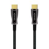 AISENS - Cable HDMI V2.1 AOC Ultra Alta Velocidad / HEC 8k@60Hz 4k@120Hz 4:4:4 48Gbps, A/M-A/M, Negro, 60m