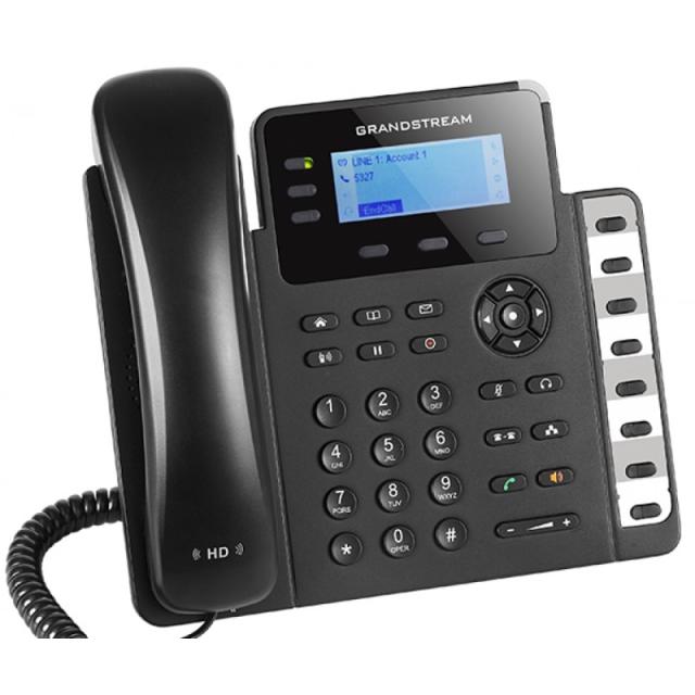 Grandstream Networks - GXP1630 teléfono IP Negro 3 líneas LCD