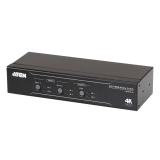 ATEN - Switch de matriz HDMI 4K real 2 x 2 con desincrustador de audio