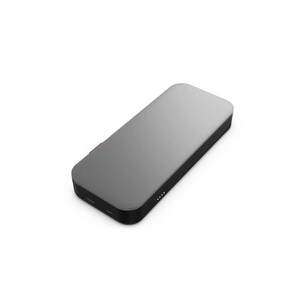 Lenovo - Go Ión de litio 20000 mAh Negro, Gris